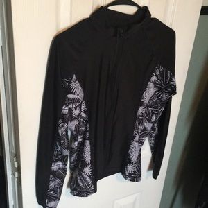 Tesla rash guard swim coverup long sleeve